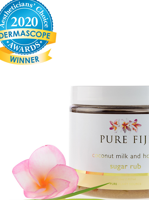 Organic Hydrating Honey Pure Fiji Sugar Rub