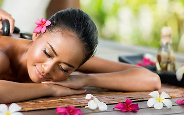Relaxation Massage with hot stone