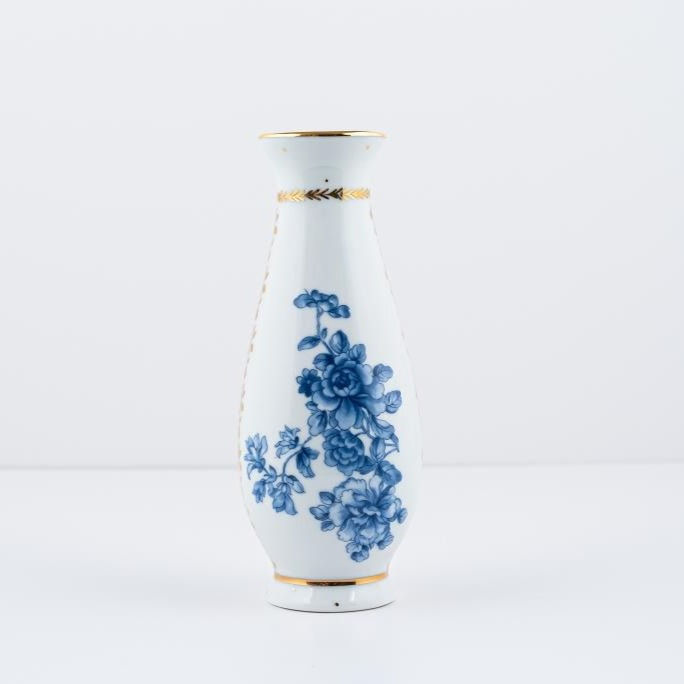 Miniatura: Vaso de Flor Peônia Azul