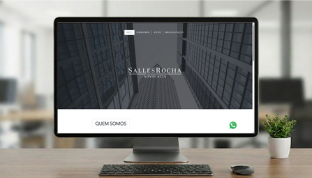 Site Salles Rocha Advocacia