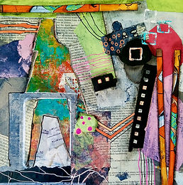 Paper Collage - Sold