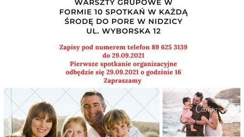 Szkoła dla Rodziców- zajęcia grupowe 