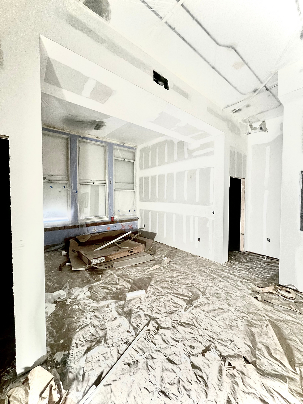 Drywall Installation at Boyd Lofts