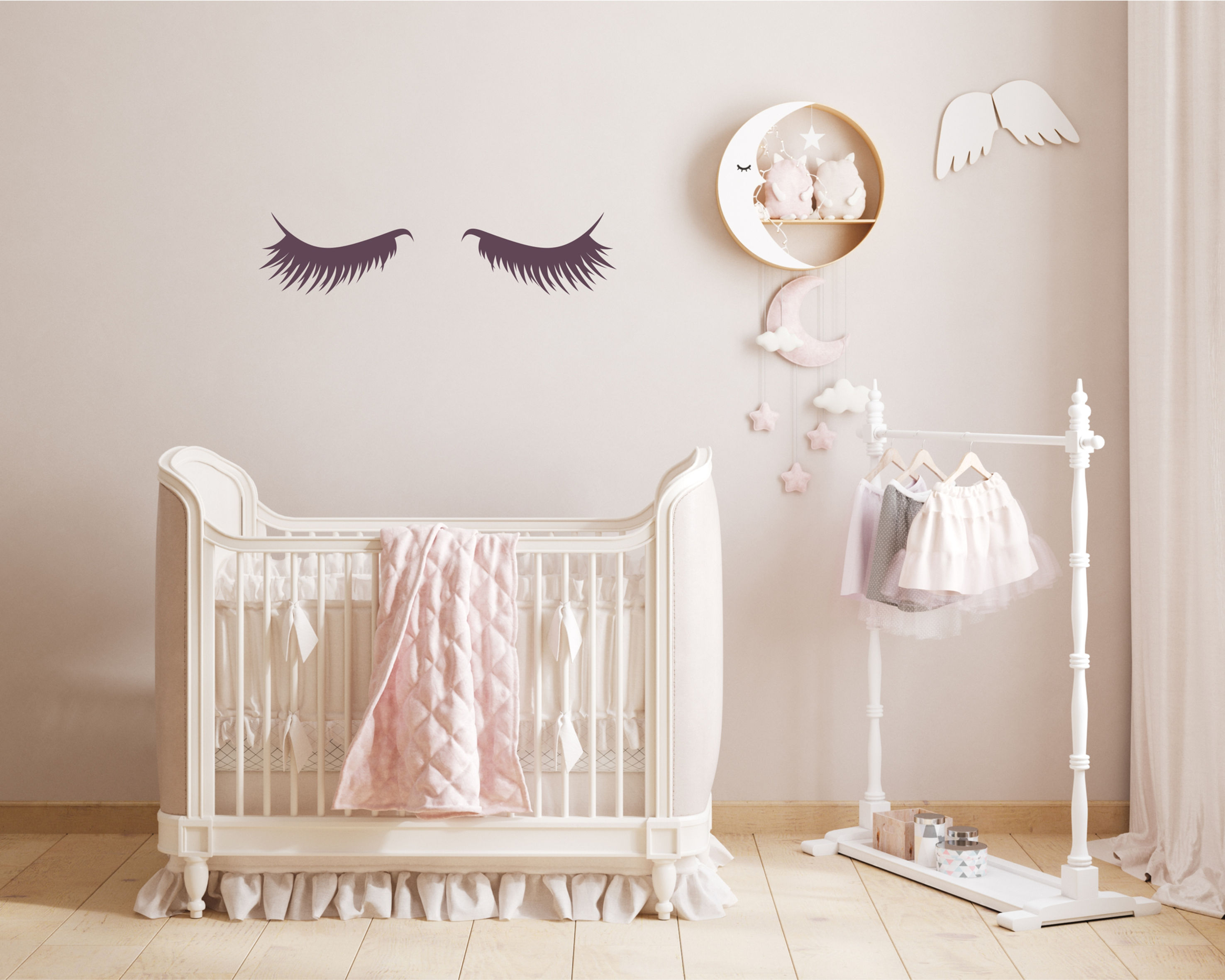 Sleepy Eyes | Vinyl Wall Decals