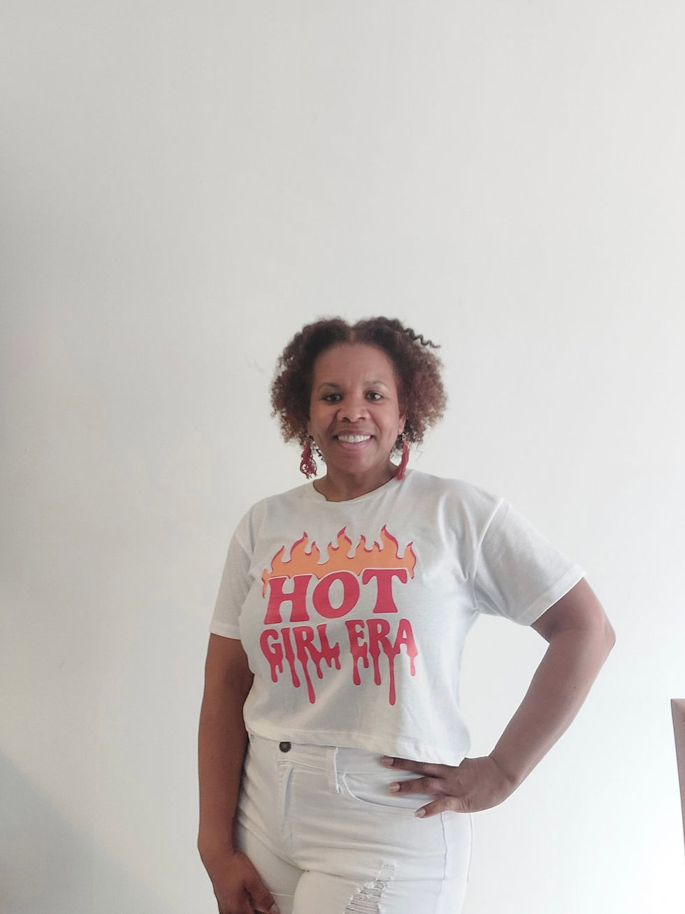 Thumbnail: CROP Menopause Tee: HGE