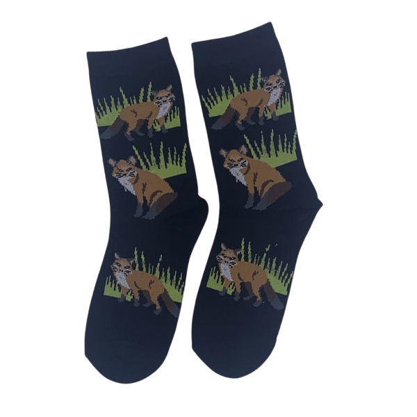 Fox Crew Socks for Women by Foozy's