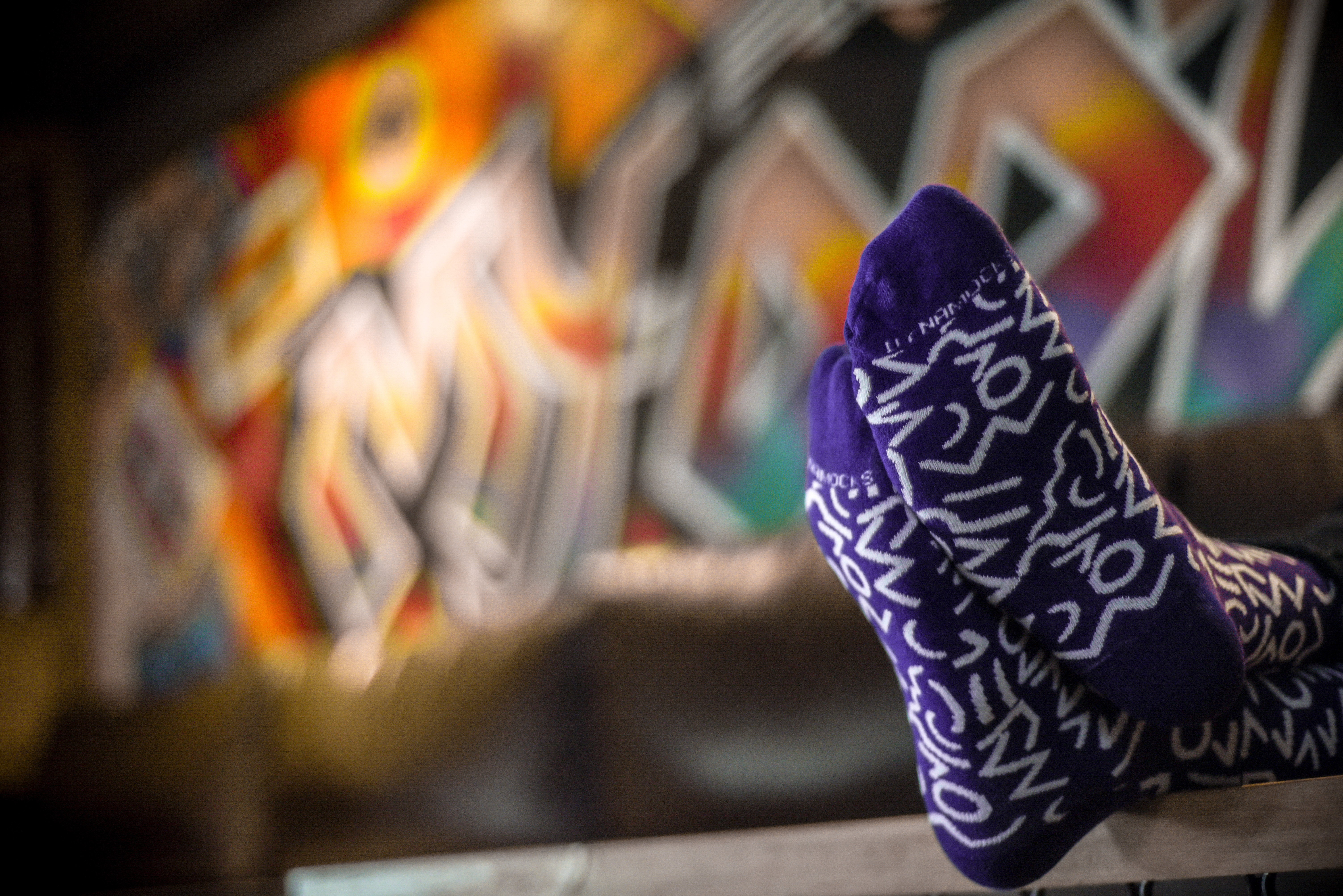 Dynamocks - Doodle Crew Length Socks