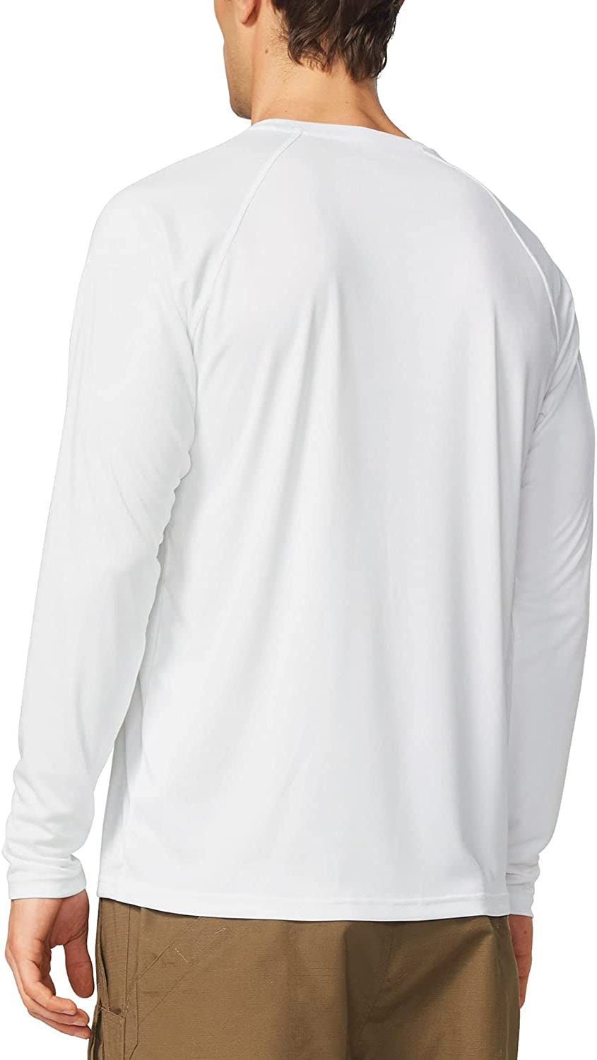 Thumbnail: BALEAF Men's Sun Protection Shirts UV SPF UPF 50+ Long Sleeve Rash Guard Fishin