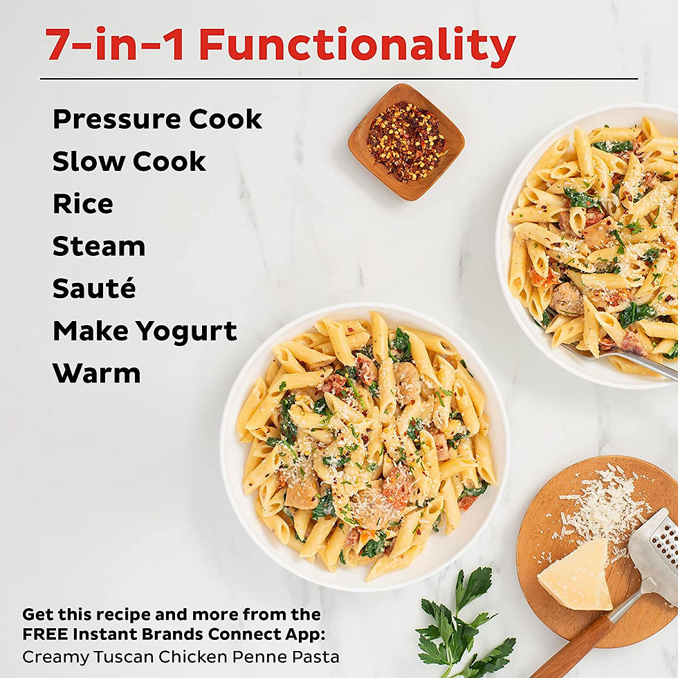 Thumbnail: Instant Pot Duo 7-in-1 Electric Pressure Cooker, Slow Cooker, Rice Cooker, Stea