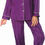 Thumbnail: Ekouaer Silk Pajamas Women's Long Sleeve Sleepwear Satin Soft Button Down Loung