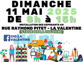 📢 VIDE GRENIER - 2E EDITION 11 MAI 2025  🎉