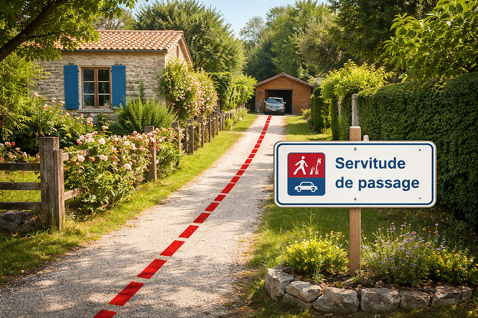 Servitude de passage : création, exercice et litiges