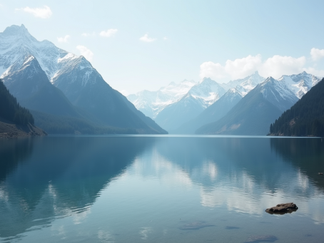 Peaceful lakeside in Nepal, perfect for mindful travel