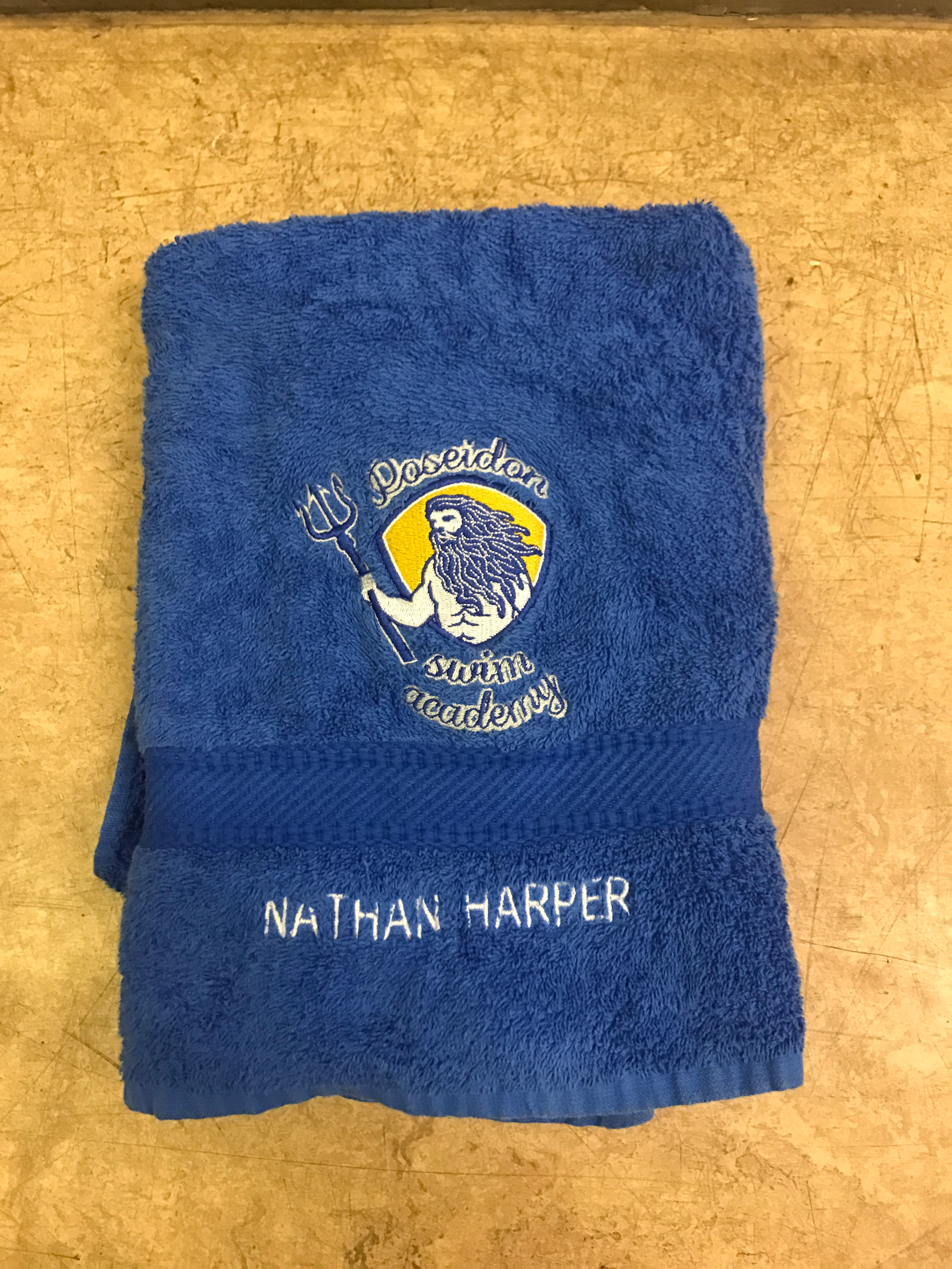 Poseidon Swim Academy towel