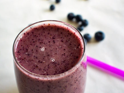 Borovnice i smoothie