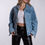 Miniatura: CAMPERA JEAN OVERSIZE