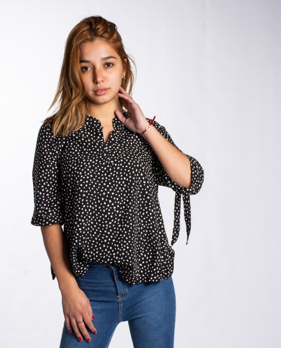 Miniatura: Blusa Taylor cuello mao