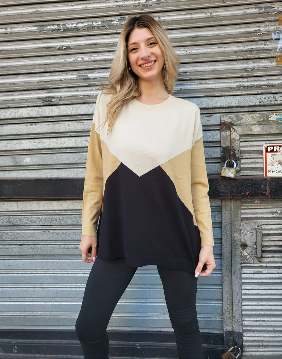 Miniatura: SWEATER BREMER COMBINADO