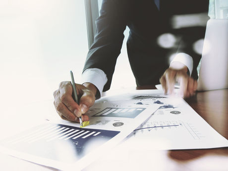 Director making notes