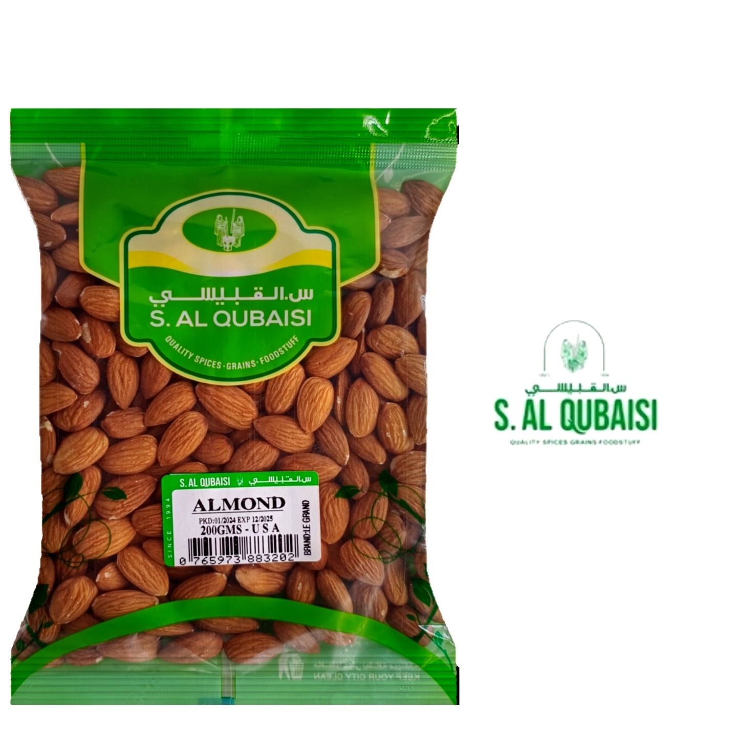ALMOND CALIFORNIA 27X30 200GMS