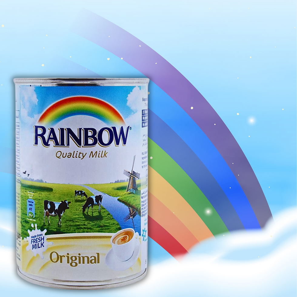 RAINBOW EV.MILK  385ML (L)    (48X385ML)