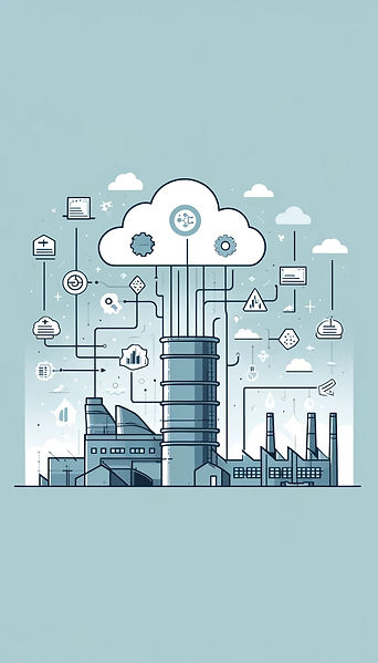 Illustration of leveraging Snowflake's cloud-based data analytics for advanced production planning and supply chain optimization. The visual highlights addressing challenges like fragmented IT landscapes and lack of process standardization. It emphasizes in-depth data analysis, complex SQL queries, and integration of legacy and SAP systems into a unified format, leading to achievements such as improved data governance, reduced costs, enhanced production planning structures, and real-time decision-making capabilities.
