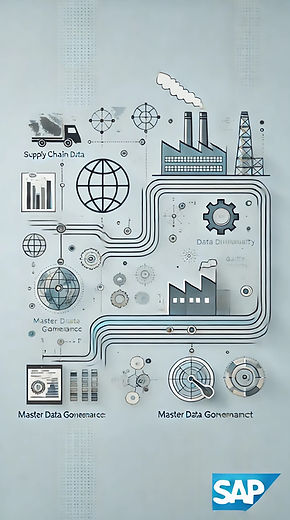 SAP MDG implementation for master data governance and post-merger consolidation