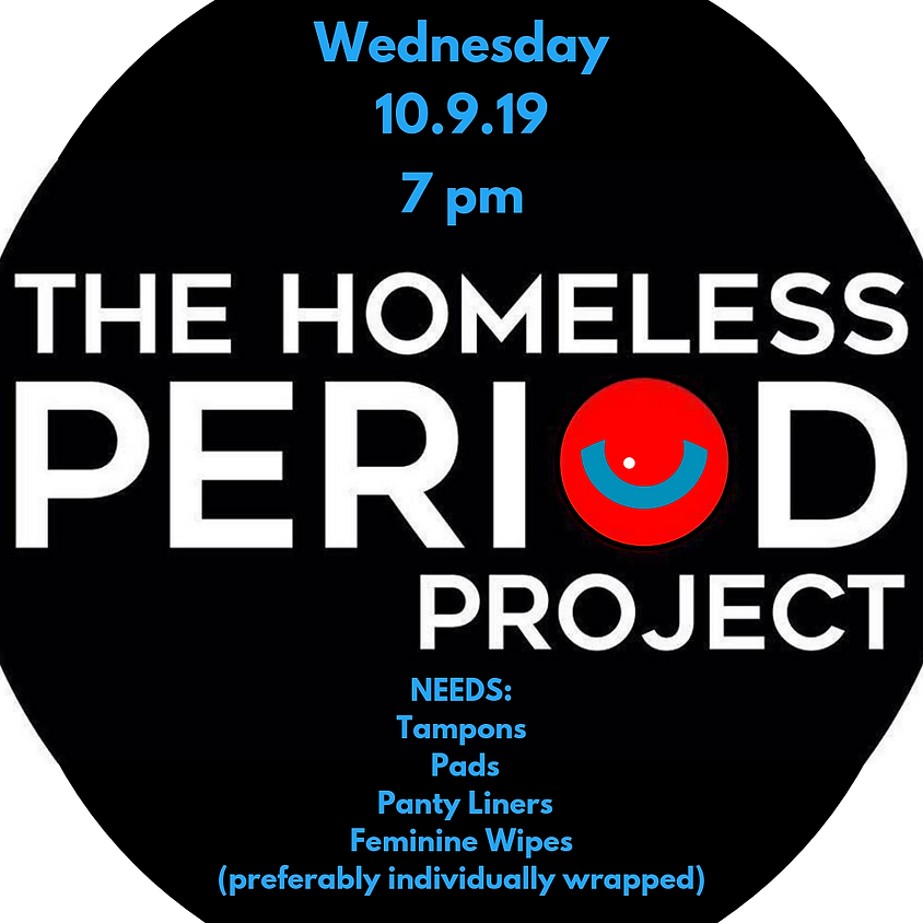 Homeless Period Project Packing Party