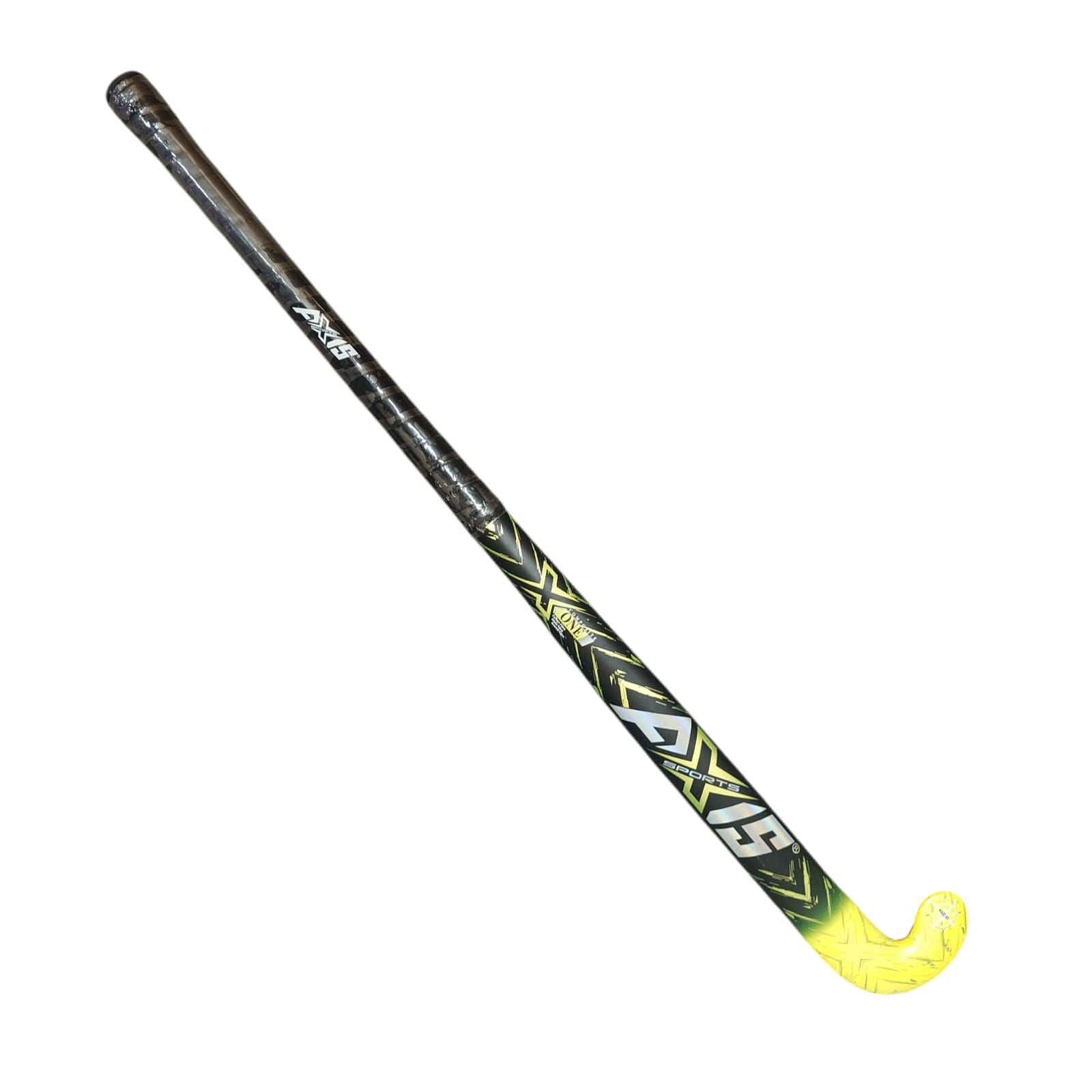 AXIS Hockey Sticks indoor sticks 100% Carbon Low Bow(black and yellow)