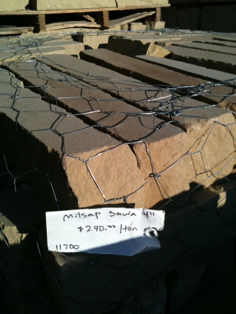 Milsap Saw Chopped Stone