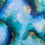 תמונה ממוזערת: Abstract turquoise painting inspired by chrysocolla