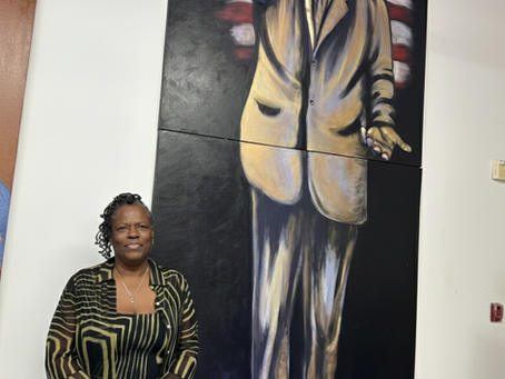 A Monument on Canvas: WanJean’s “Mountain Top” at Blu Arts & Wellness Gallery