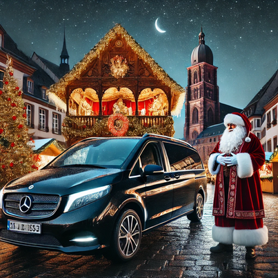 Visiter les Marchés de Noël en Alsace avec un Chauffeur Privé VTC