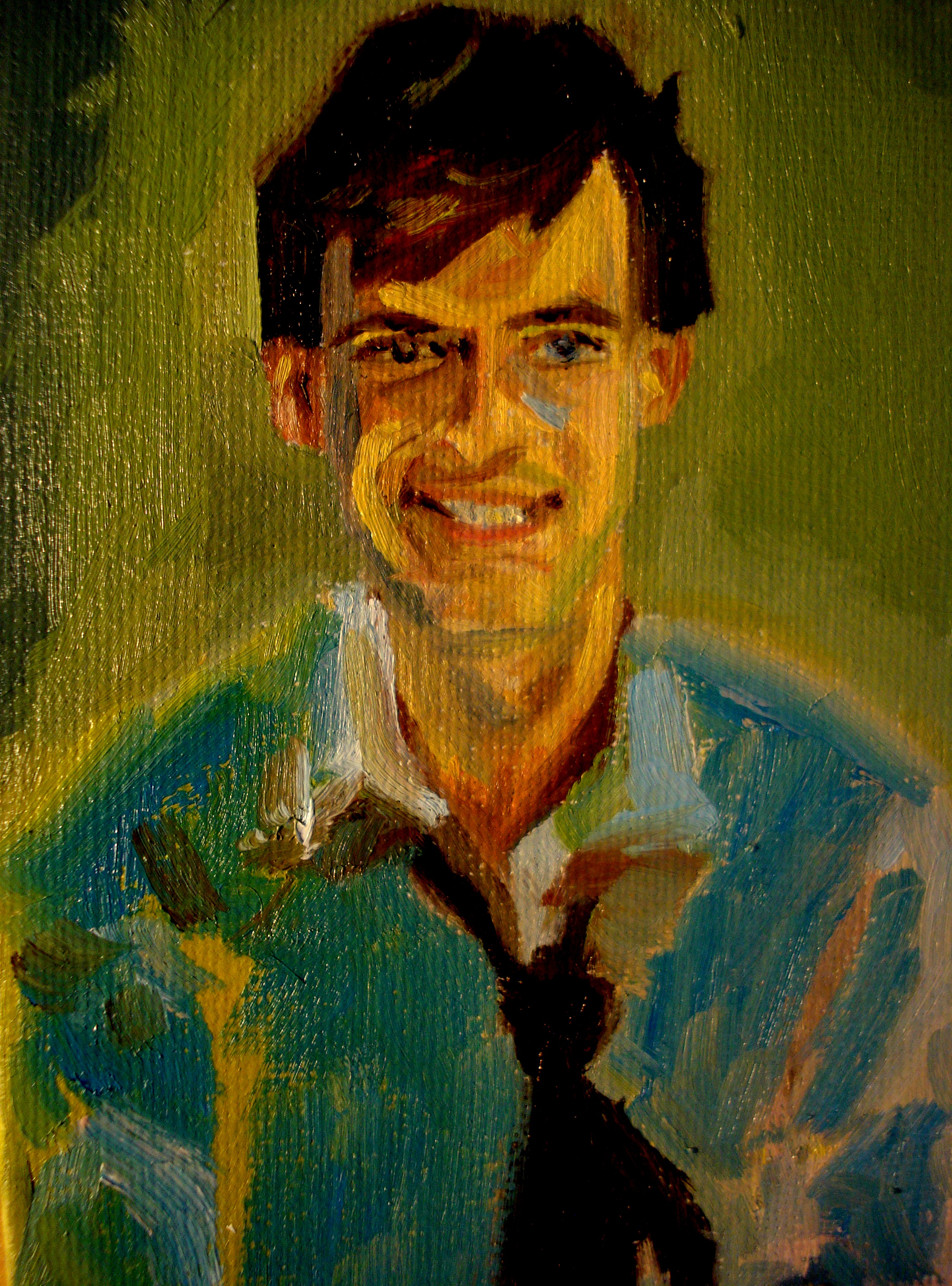 Naalayak Moy 4 x 6 oil on canvas