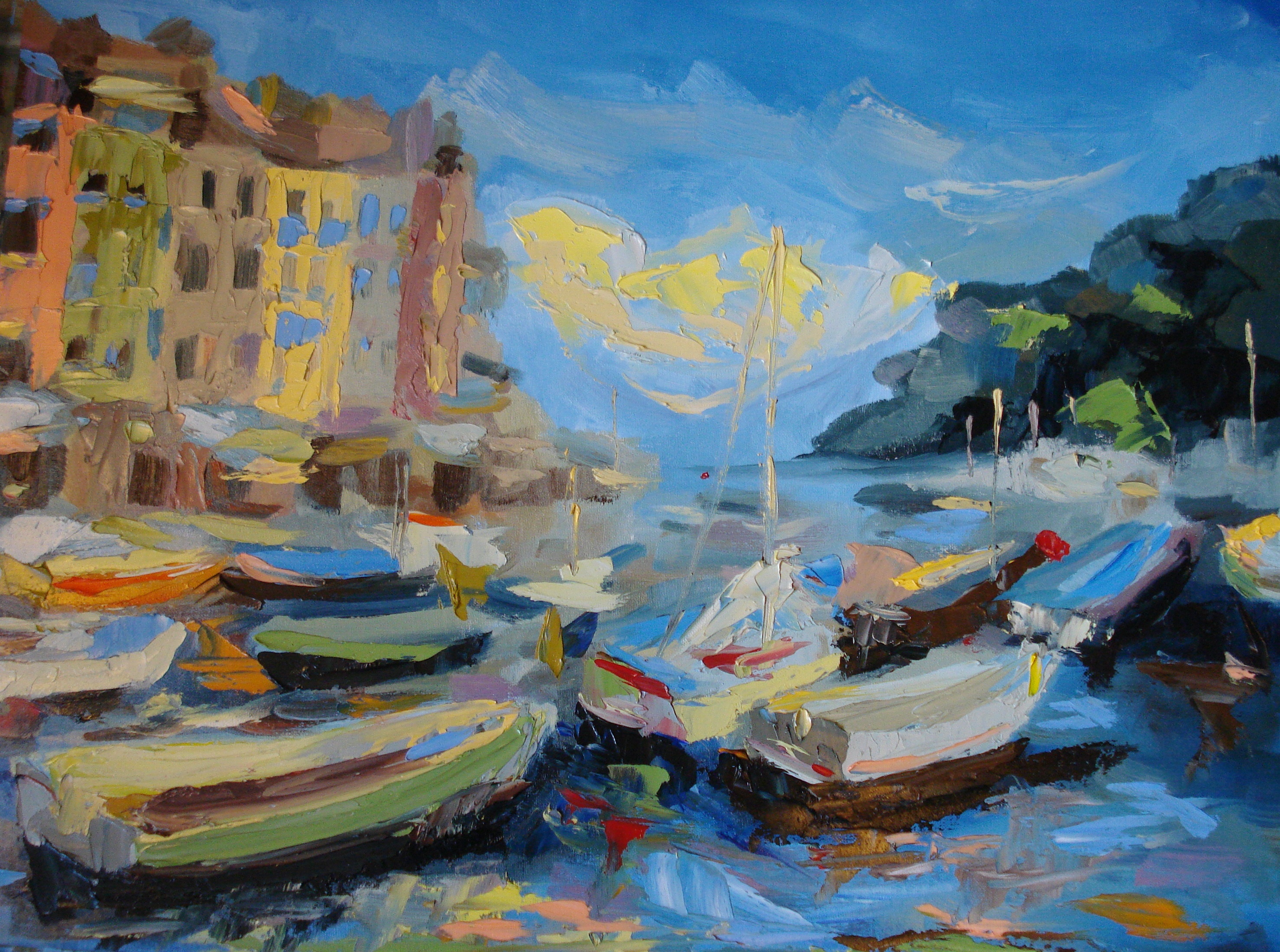 Volare 24 x 30 canvas board
