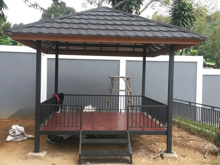 Jual Saung / Gazebo Jepara - Bambu.KontraktorKonstruksi.co.id