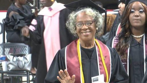 80-Year-Old Graduate Makes History At Alabama A&M University