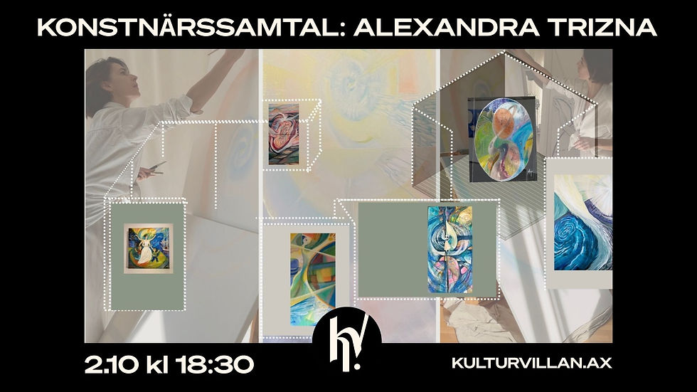 KONSTNÄRSSAMTAL: ALEXANDRA TRIZNA