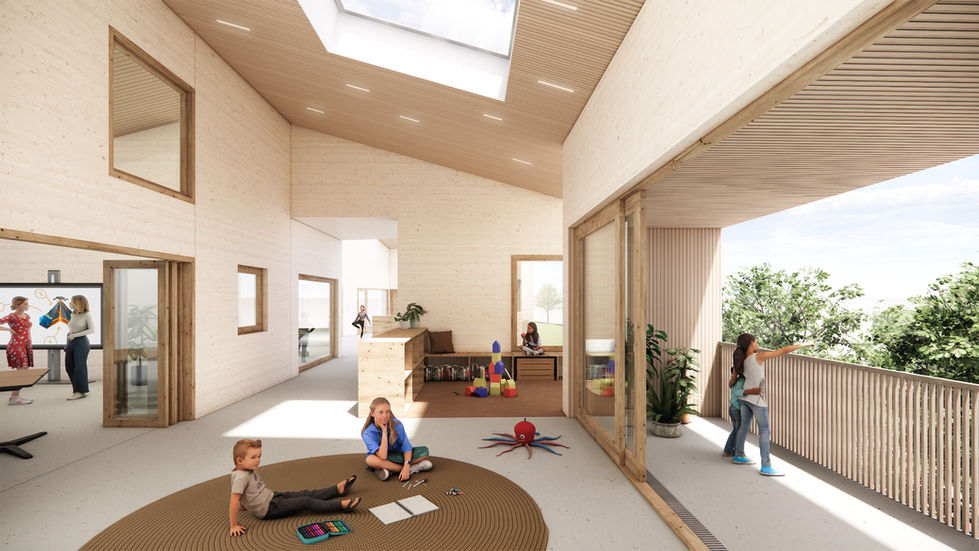School ontwerp architectuur