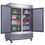 Thumbnail: D55R 2-Door Commercial Refrigerator in Stainless Steel