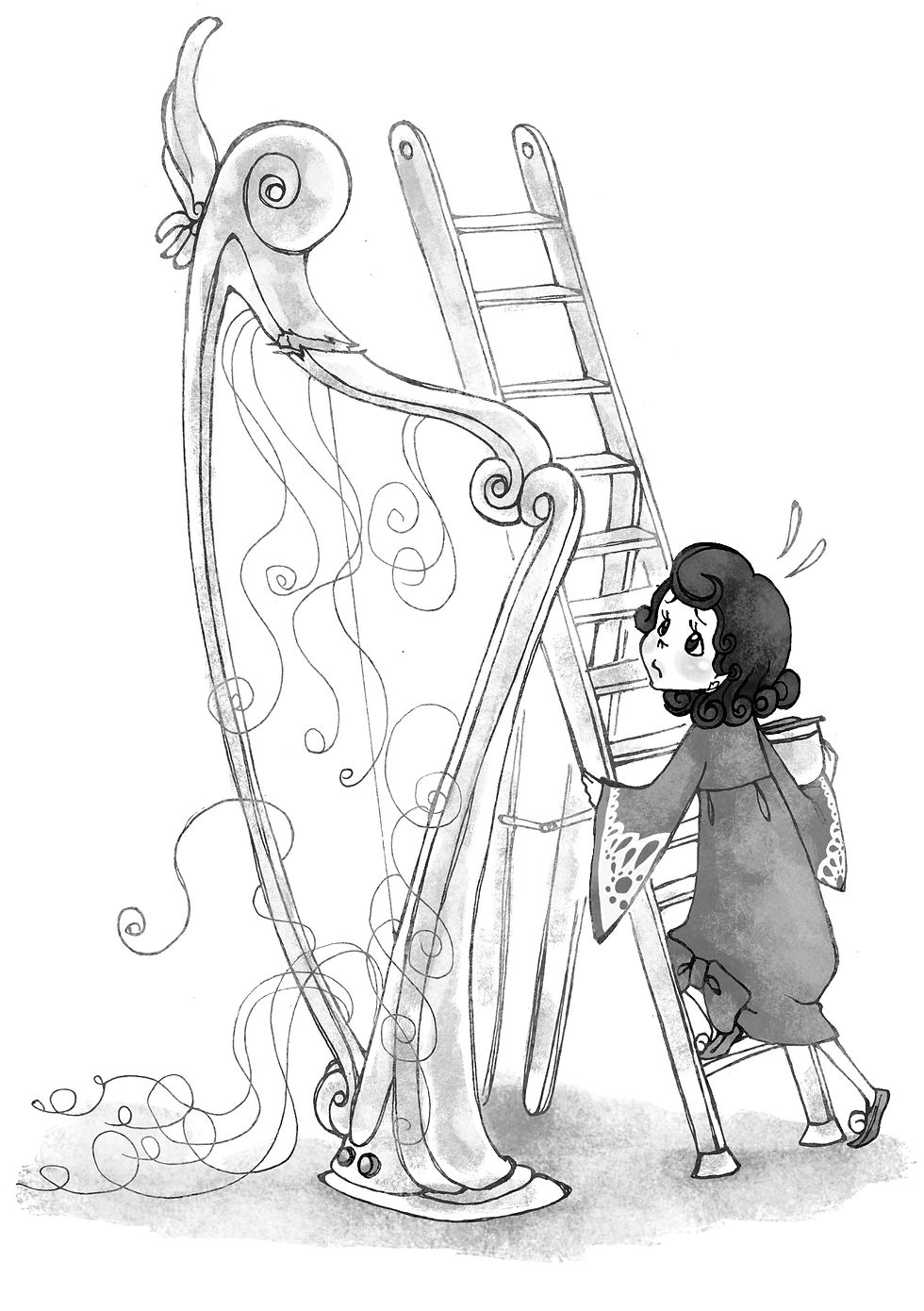 Lily The Littlest Angel- illustrated by Aki Fukuoka