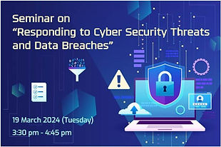 PCPD_HKIRC Seminar on "Responding to Cyber Security Threats and Data Breach Incidents"