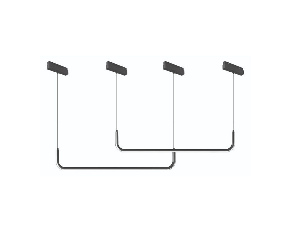 Welux sustainable lighting illuminating a modern building in Malaysia