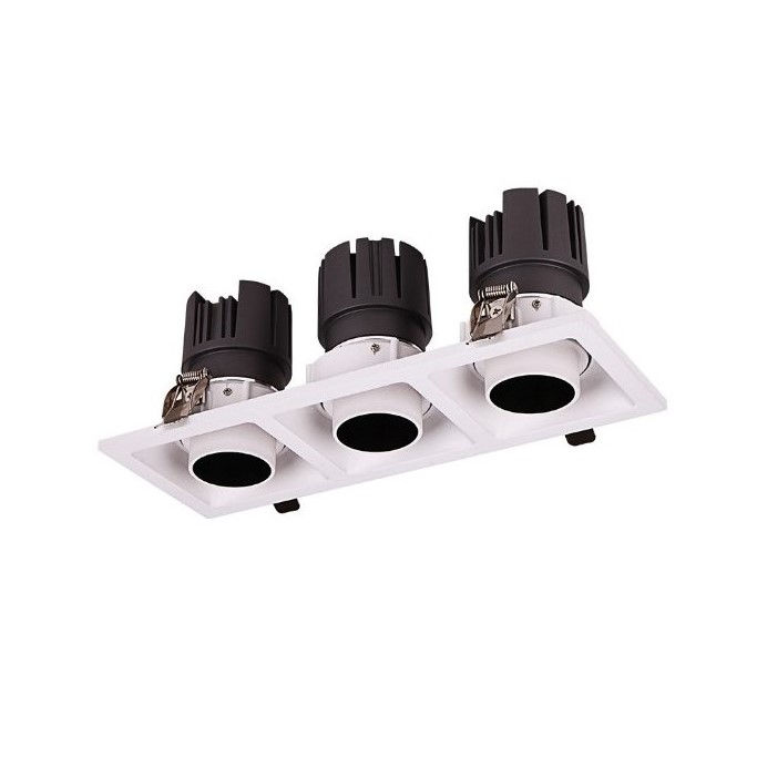 Welux sustainable lighting illuminating a modern building in Malaysia