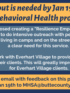 Your input is needed for a special Behavioral Health project!