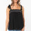 Thumbnail: Liz Shoulder Tie Smocked Top