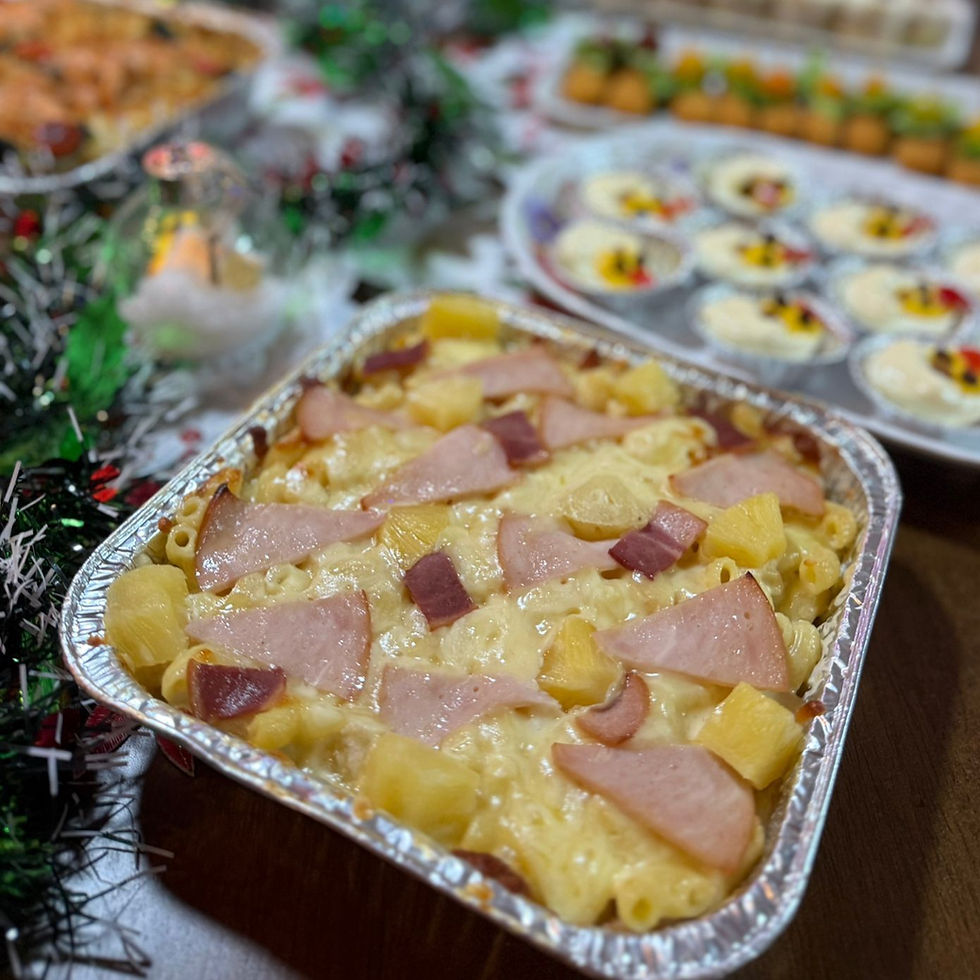 Arranged Food and Objects