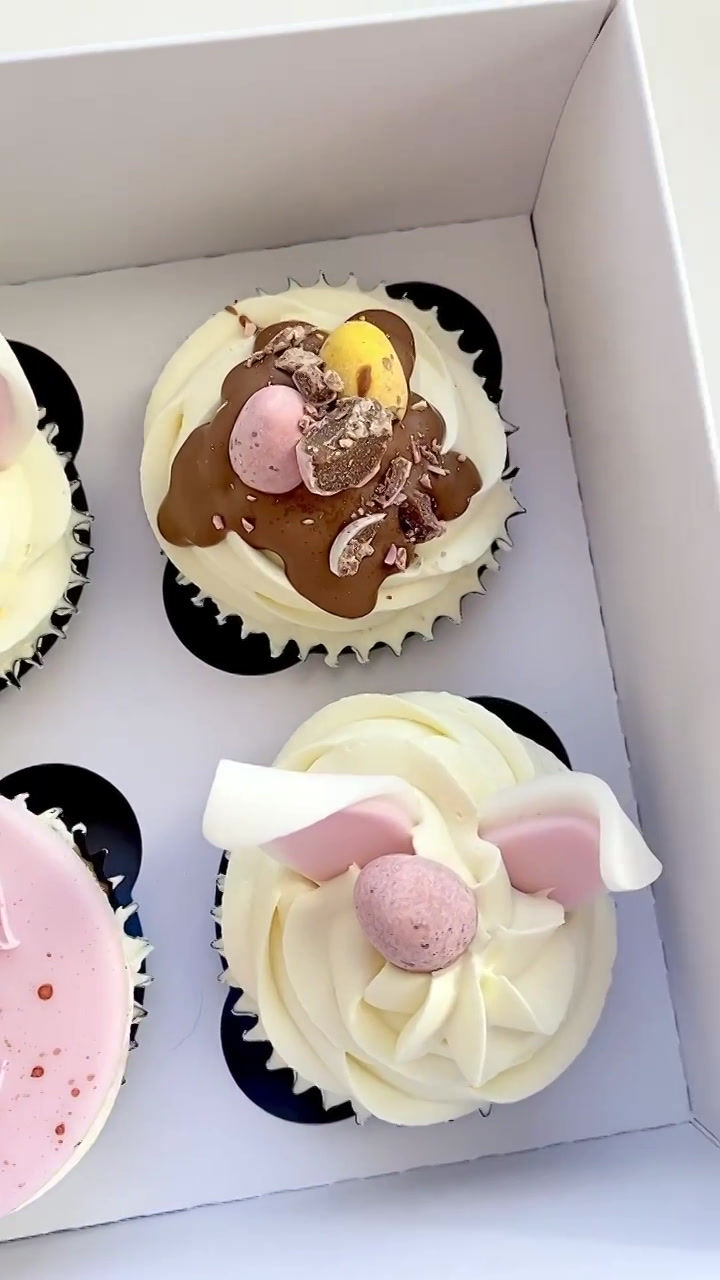 Thumbnail: Easter bunny cupcake box