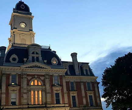 Noblesville Courthouse in Noblesville, Indiana.