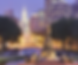 Benjamin Franklin Parkway in the heart of Philadelphia, Pennsylvania.